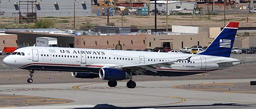 US Airways Airbus A321-231 N541UW, March 16, 2011